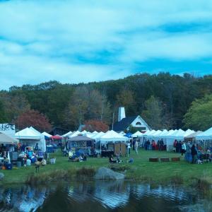 Every Columbus Day Weekend for nearly half a century the Boothbay Railway Village’s Village Green has welcomed dozens of vendors of handmade items and fabulous food along with a wide variety of live entertainment. The sound of the train’s steam whistle resonating throughout the crisp fall air reminds guests that this is not your typical craft show. This year’s event on Oct. 11-12 is also part of Maine Craft Weekend, a statewide tour of Maine craft studios, breweries, businesses and events. Courtesy of Boothbay Railway Village