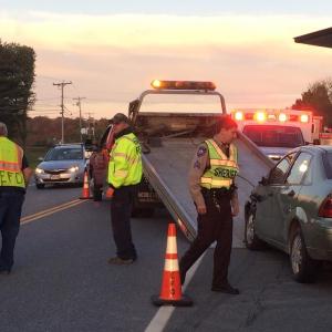 Route 1, accident, Edgecomb