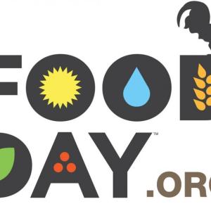 The official logo for Food Day. Courtesy of Rising Tide Community Market