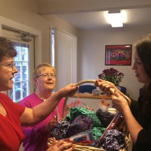 Jean Huber, Vickie Hersom, Julia Hatfield