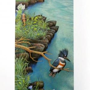 A PAINTING by Jon Luoma is featured on the Sheepscot Valley Conservation Association's 45th anniversary poster. Courtesy of Kristin Pennock