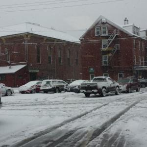 DAMARISCOTTA and Lincoln County were hit hard by a winter storm that moved through the area Sunday, Nov. 2. The heavy snow caused trees and limbs to crash down, causing upwards of 83,000 Central Maine Power customers to be without power. BEN BULKELEY/Boothbay Register