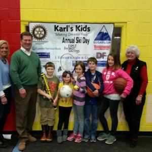 Take part in the 8th annual Karl’s Kids Ski Day at Sugarloaf on Feb. 28. Courtesy of Michael Hall