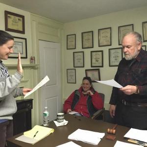 Amy Warner, David Abbott, Melissa Spinney