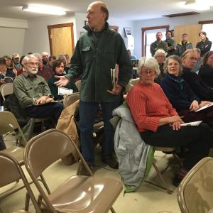 Paul Lazarus, Alna annual town meeting