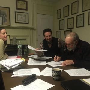 Jonathan Villeneuve, Amy Warner, David Abbott