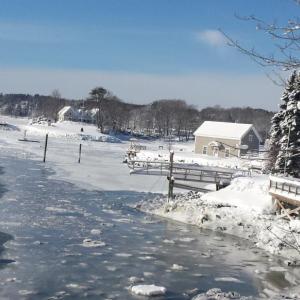 The harbor in Newcastle as it looked earlier this year. The harbor was the subject of the latest Newcastle board of selectmen meeting. BEN BULKELEY/Wiscasset Newspaper
