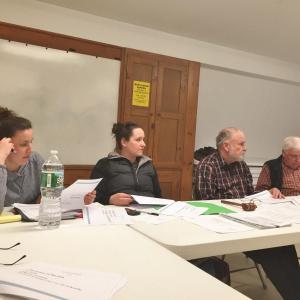 Amy Warner, Melissa Spinney, David Abbott, Douglas Baston