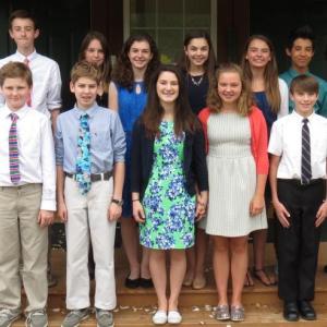 Middle school students at the Center for Teaching and Learning participated in the Maine Model United Nations Conference at the University of Southern Maine. Courtesy of Scott MacDonald/CTL