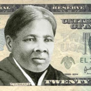 How a Harriet Tubman $20 bill might look. Photo from www.womenon20s.org