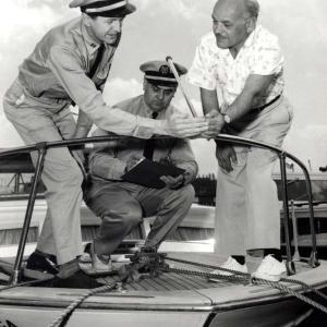 While the uniforms may have changed since the 1950s, the Coast Guard Auxiliary is still providing free Vessel Safety Checks for recreational boaters. The CG Auxiliary checks all the items required by federal and state regulations and provides the owner with a list of items that should be fixed; vessels that pass are given a decal that indicates all required items to be in compliance at the time of the inspection. Courtesy photo