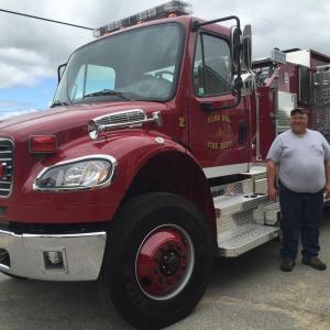Alna fire truck, Mike Trask