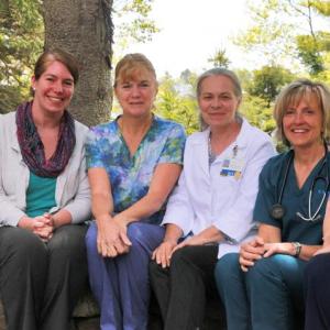 The LincolnHealth Wound Care Clinic Staff. Not pictured is Dr. Mark Mainella. Courtesy of Alan Crowell