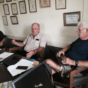 Melissa Spinney, David Abbott, Doug Baston