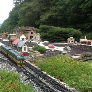 Jack and Carol Dexter’s model railroad. Courtesy photo