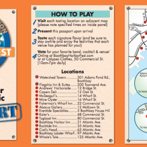The 2015 Harbor Fest A Taste of Local Flavor passport. Courtesy photo