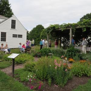 The grounds of Pownalborough Court House provided a lovely setting for Lincoln County Historical Association’s Summer Party. In the foreground is the period garden created and maintained by the Wiscasset Garden Club. Courtesy of Christine Hopf-Lovette