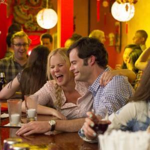 Amy Schumer and Bill Hader star in the new comedy “Trainwreck,” now playing at The Harbor Theatre through Tuesday, Aug. 11. Courtesy of Jason Sheckley