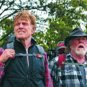 Robert Redford, left, and Nick Nolte star in “A Walk In The Woods” based on Bill Bryson's best-selling book about his experiences hiking most of the 2,200 mile Appalachian Trail. The film plays this weekend at The Harbor Theatre. Courtesy of Jason Sheckley