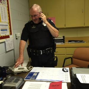Wiscasset School Resource Officer Tom Hoepner