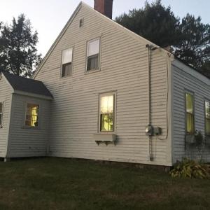 The Alna town office on Oct. 7, moments after officials made plans to open talks on a possible switch to using the downstairs floor of the Alna fire station as the town office. SUSAN JOHNS/Wiscasset Newspaper