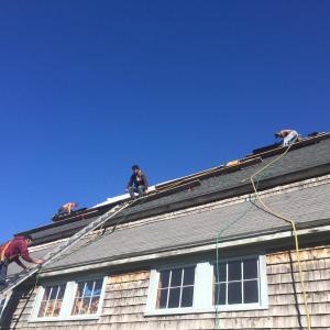 Morris Farm, roof