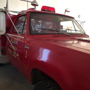 1972 Dodge Power Wago, Emergency show