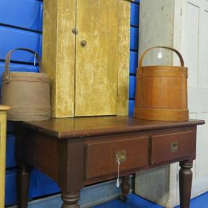 Dealers Bill and Ruth Garland always have an outstanding inventory of quality country antique furniture. Courtesy of Paul Fuller