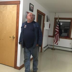 Terry Ross of Alna addresses a Dec. 7 public hearing on a possible local fireworks ordinance. SUSAN JOHNS/Wiscasset Newspaper