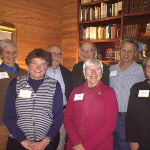 Midcoast Conservancy board of directors, from left: Susan Shell, Joanne Steneck, Chuck Dinsmore, Marty Welt, Susan Russell, Buck O’Herin and Carole Cifrino (not pictured: Hugh Riddleburger). Courtesy photo