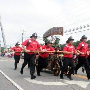 Dexter Fire Department in the 2008 Fire Fighters Convention parade held in the Boothbay region. File photo