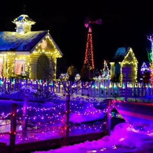 Gardens Aglow and snow at Coastal Maine Botanical Gardens. Courtesy photo