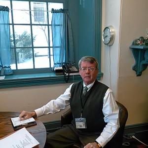 County Administrator John O’Connell announces his retirement, slated for this spring. JANE CARPENTER/Boothbay Register