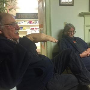 Alna resident Fred Bowers addresses the Planning Board Feb. 1 at the town office. SUSAN JOHNS/Wiscasset Newspaper