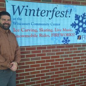 Wiscasset Parks and Recreation Director Todd Souza, outside Wiscasset Community Center on Jan. 28. SUSAN JOHNS/Wiscasset Newspaper