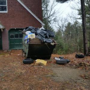 Alna Third Selectman Doug Baston said this photo represents what town officials found at 251 Golden Ridge Road on March 17. Courtesy town of Alna