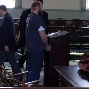 Casey S. Kleykamp, 28, of Boothbay Harbor, accepts a plea deal for five years plus one day for Aggravated Trafficking in Scheduled Drugs, Importation of Scheduled Drugs, and Assault. GINA HAMILTON/Wiscasset Newspaper