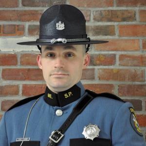 Trooper Tyler S. Plourde. Courtesy of the Maine State Police