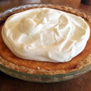 Barbara Stimpson’s lemon sponge pie with whup cream was a favorite at a restaurant on a wharf in Cushing in the mid 60s. SUZI THAYER/Boothbay Register