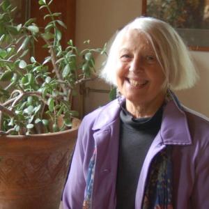 Anne D. (Andy) Burt at her home in Edgecomb. ART MAYERS/Boothbay Register