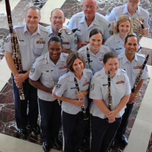 The U.S. Air Force band Langley Winds will perform in a free concert at the Opera House June 10. Courtesy of Cathy Sherrill U.S. Air Force band Langley Winds