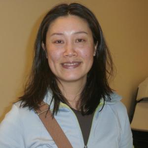 Dresden PTF representative parent Yingying Brown asked Dresden Selectmen for money for T-shirts for the running club. ART MAYERS/Wiscasset Newspaper