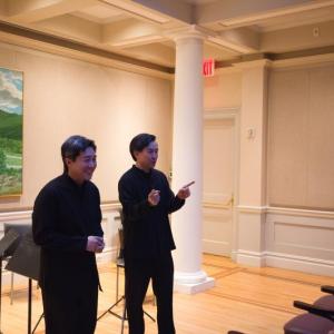 Bowdoin International Music Festival artistic directors David Ying and Phillip Ying. Courtesy photo