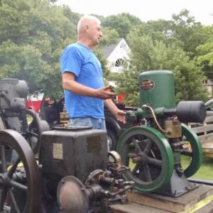 On Saturday, July 2 visitors will have the opportunity to see “one lungers” and other early gasoline, diesel and steam engines operate and to learn about them first-hand from their passionate owners at the annual Antique Engine Meet at the Boothbay Railway Village. Courtesy photo