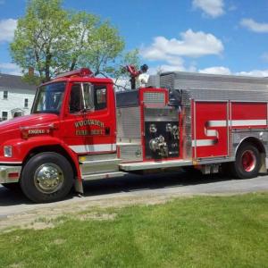 Engine 3 will have a new home at the Woolwich Fire Department’s North Station if voters approve a new pumper fire truck. Courtesy of Mike Demers