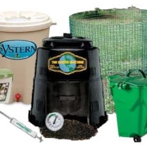 All composting supplies and rain barrels are available for pre-order. Get one of each and be ready to conserve precious water and turn garden waste and food scraps into healthy soil. Courtesy photo