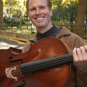 Cellist Scott Kluksdah. Courtesy of Amy MacDonald Cellist Scott Kluksdah