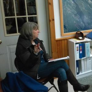 Westport Island Town Clerk Gaye Wagner. JANE CARPENTER/Wiscasset Newspaper.