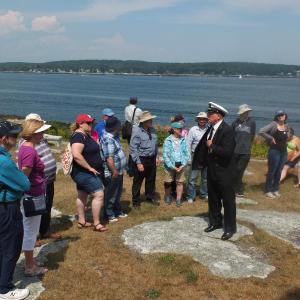 Burnt Island Living History Tour, Maine