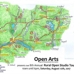 Studio tour map